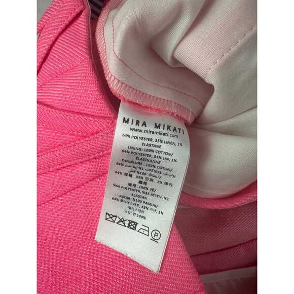 Mira Mikati High-Waisted Straight-Leg Trousers Womens Size 34EU-XS $1027 - Picture 9 of 12